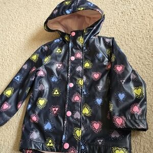 Joe Fresh Baby Heart Rain Jacket – Size 18–24 Months